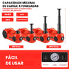 Kit de Macaco Elétrico Multifuncional 3 em 1 com Chave de Impacto, Compressor de Ar e Luz LED - LiftForce™ 5 Toneladas 12V